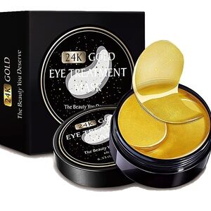 24k Gold Eye Masks-with Collagen Under Eye Patches 30 PAIRS